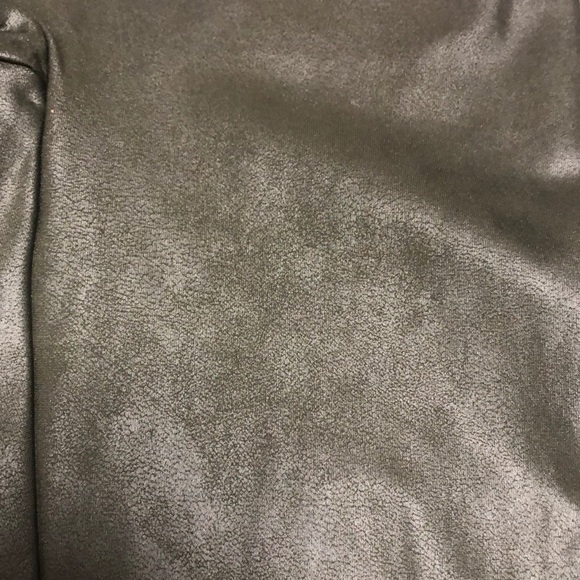 SPANX faux leather leggings OLIVE - Picture 3 of 8
